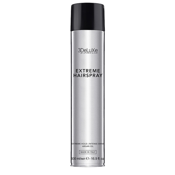 3DeLuXe Hair Spray Extreme Hold 500ml
